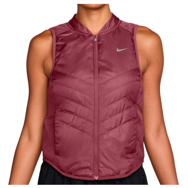 Nike Women’s Tempo Repel Warm Running Vest Hardloopbodywarmer Rood