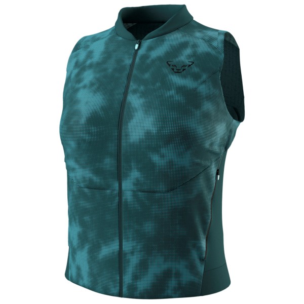 Dynafit Women’ Trail Reflective Insul Vest Hardloopbodywarmer Blauw
