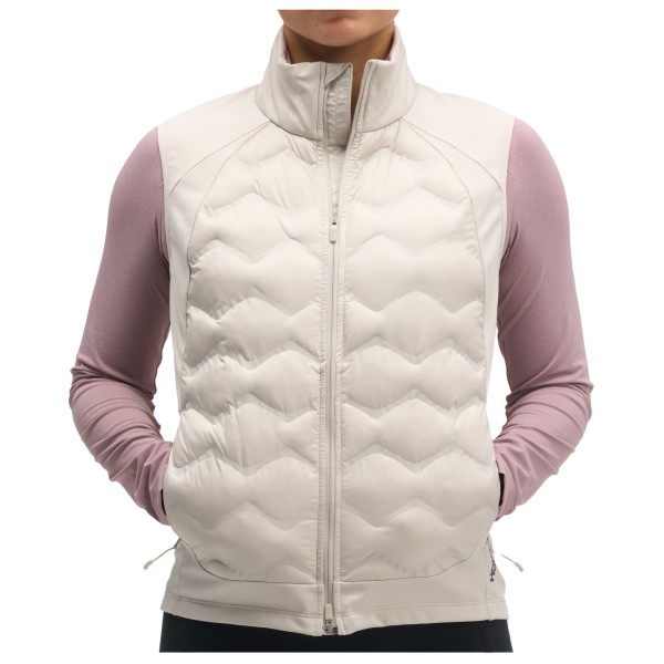HOKA Women’s Skyfill Insulated Vest Hardloopbodywarmer Grijs