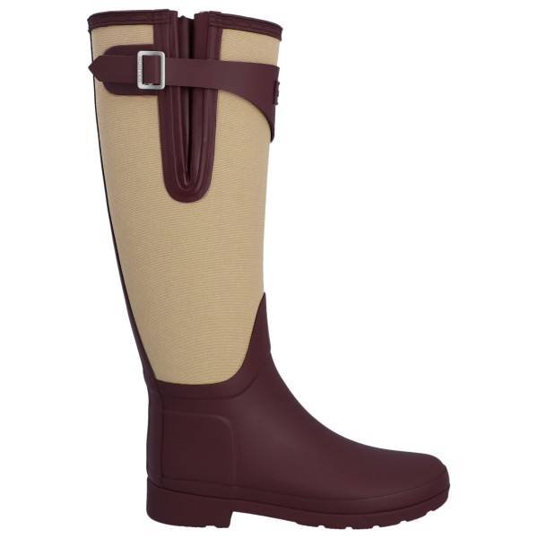 Hunter Boots Women’s Refined Tall Canvas Boot Rubberlaarzen Bruin