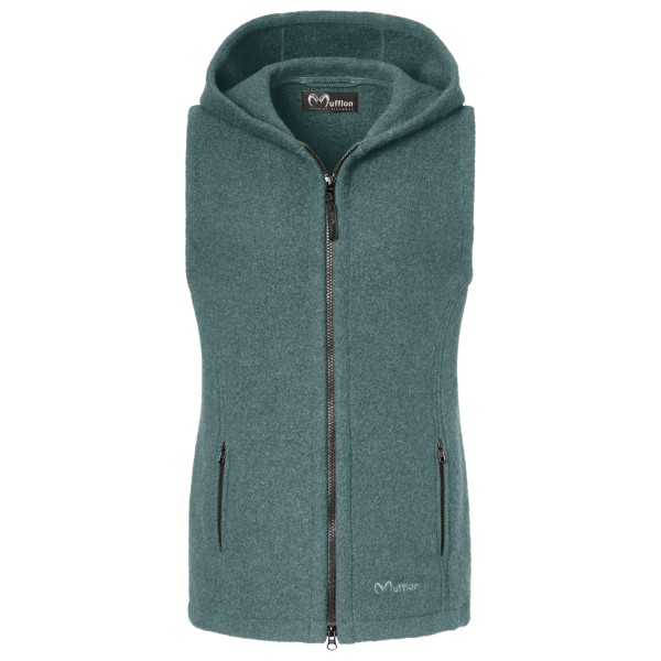 Mufflon Women’s Momo Merinobodywarmer turkoois Turquoise