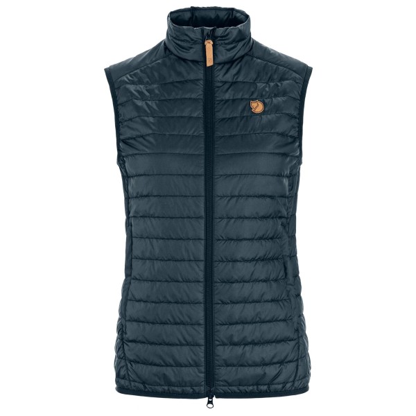 Fjällräven Women’s Abisko Padded Vest Synthetische bodywarmer Blauw