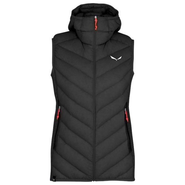 Salewa Women’s Sarner/Down Hybrid Vest Donzen bodywarmer Zwart