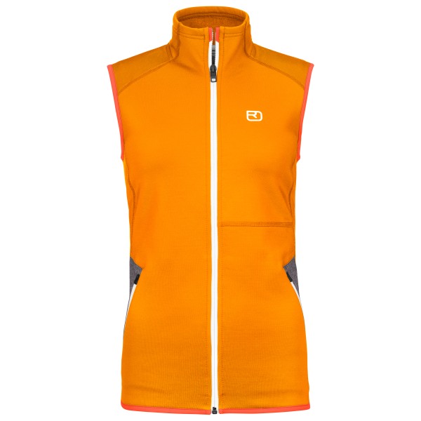 Image of Ortovox - Women"s Fleece Vest - Fleecegilet Gr L orange'