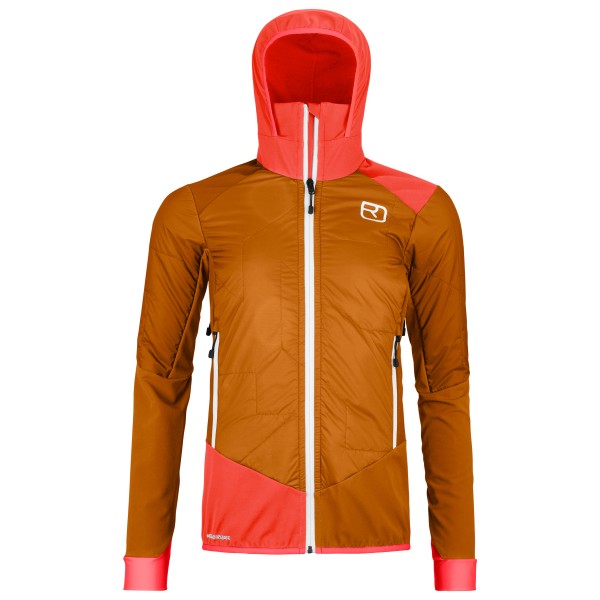 Image of Ortovox - Women"s Swisswool Col Becchei Hybrid Jacket - Softshelljacke Gr L;M;S;XL;XS rot;türkis'