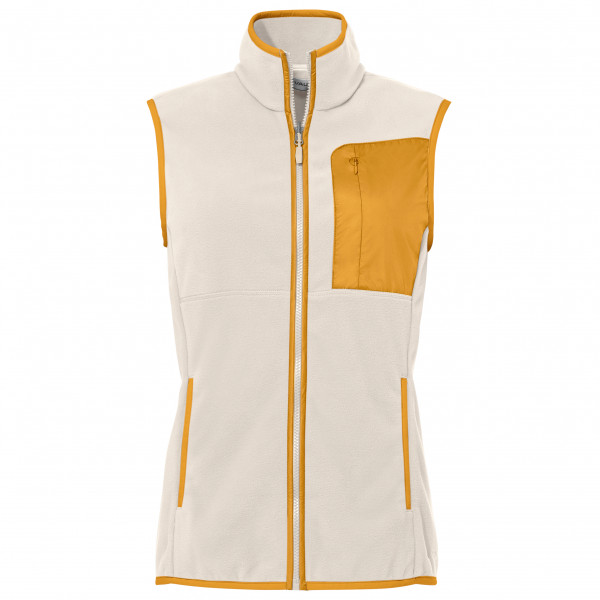 Image of Vaude - Women"s Rosemoor Fleece Vest - Fleecegilet Gr 34;36;38;40;42;44;46;48 beige;schwarz'