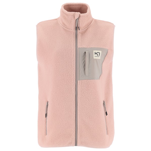 Kari Traa Women’ Røthe Vest Fleecebodywarmer Roze