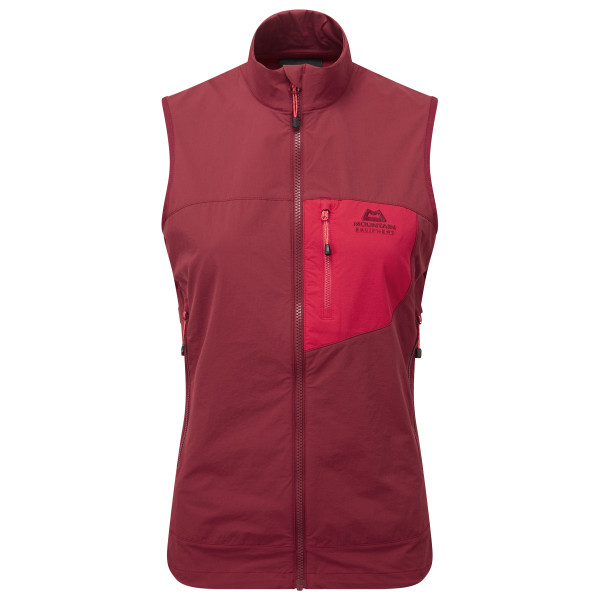 Image of Mountain Equipment - Women"s Echo Vest - Softshellgilet Gr 10;12;14;16;8 rot;schwarz'