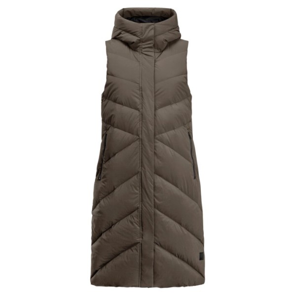 Image of Jack Wolfskin - Women"s Marienplatz Vest - Daunengilet Gr L braun'