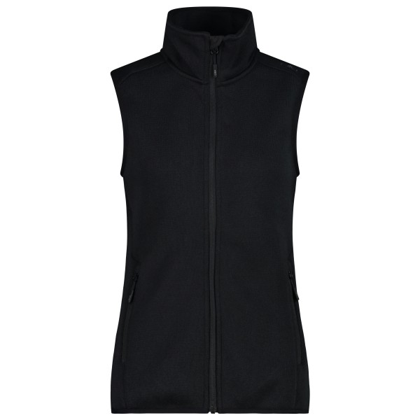 Image of CMP - Women"s Vest Jacquard Knitted - Fleecegilet Gr 34 schwarz'
