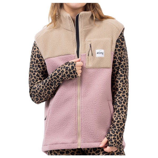 Eivy Lumberjackie Sherpa Vest Fleeceweste Women (Gr XS |rosa)