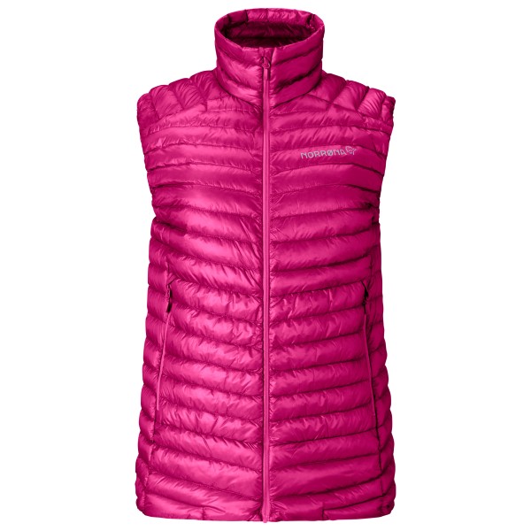 Image of Norrøna - Women"s Trollveggen Superlight Down800 Vest - Daunengilet Gr L rosa'