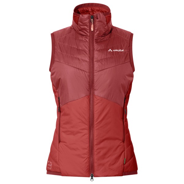 Image of Vaude - Women"s Monviso Vest - Kunstfasergilet Gr 34;36;38;40;42;44;46 grau;rot'