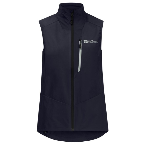 Jack Wolfskin Women’s Alpspitze Vest Softshellbodywarmer Blauw