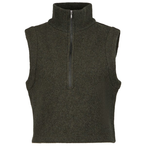 Image of We Norwegians - Women"s Alta Vest - Wollgilet Gr L schwarz'