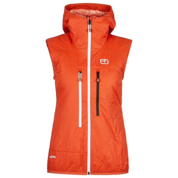 Ortovox Swisswool Piz Boè Vest Wollweste Women (Gr XS |rot)