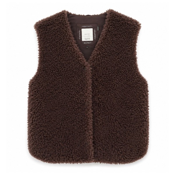 Mazine Women’s Faux-Fur Vest Fleecebodywarmer Bruin