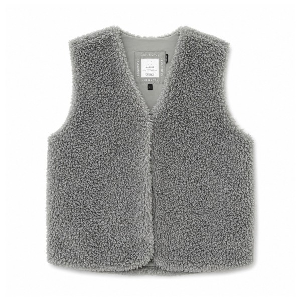 Mazine Women’s Faux-Fur Vest Fleecebodywarmer Grijs