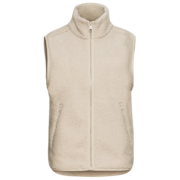 Jack Wolfskin Women’s High Curl Vest Fleecebodywarmer Beige