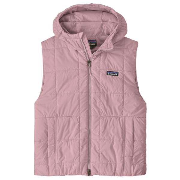 Patagonia Light Gust Hooded Vest Kunstfaserweste Damen Alltag (Gr M |rosa)