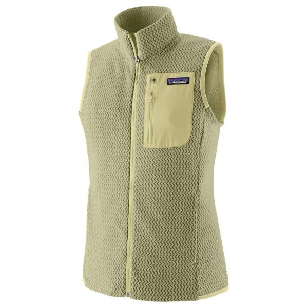 Patagonia Women’s R1 Air Vest Fleecebodywarmer Olijfgroen