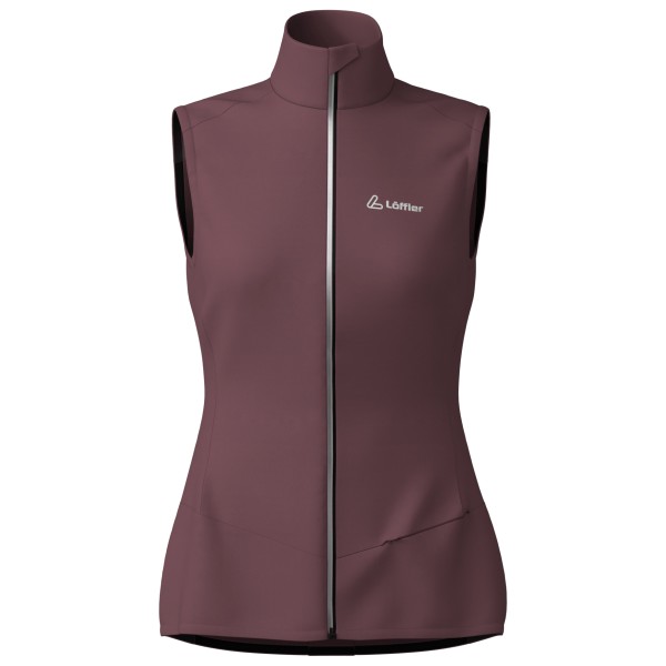 Löffler Women’s Vest Airblocc Light Softshellbodywarmer Castagne