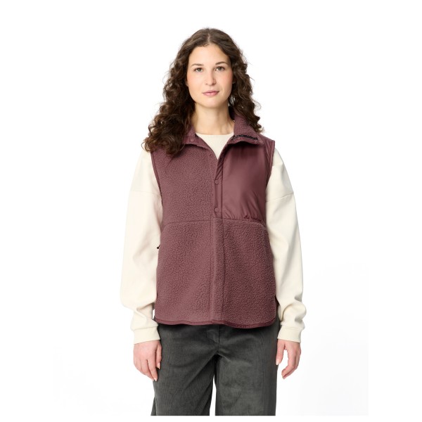 Vaude Women’s Najun Fleece Vest Fleecebodywarmer Bruin