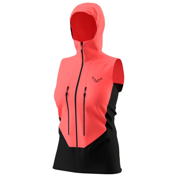 Dynafit – Women’s Blacklight Softshell Vest – Softshellbodywarmer maat S, Rood