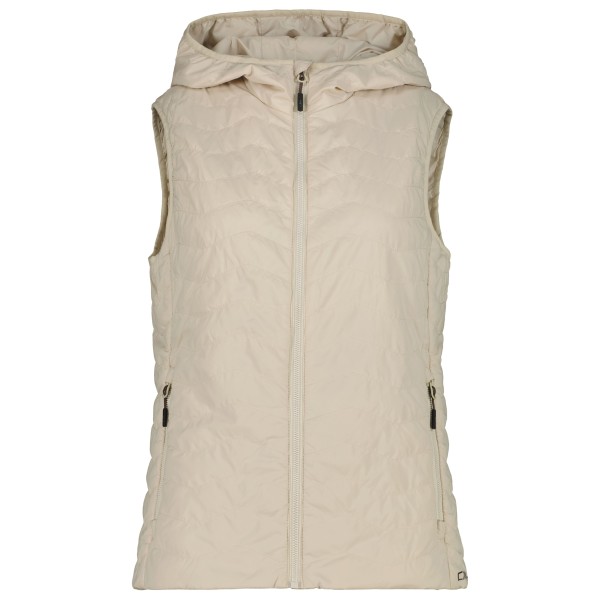 Kunstfaserweste CMP Vest Fix Hood Damen (Gr 44 |beige)