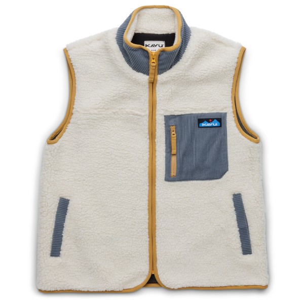 KAVU – Women’s Ozette – Fleecebodywarmer maat L, Grijs