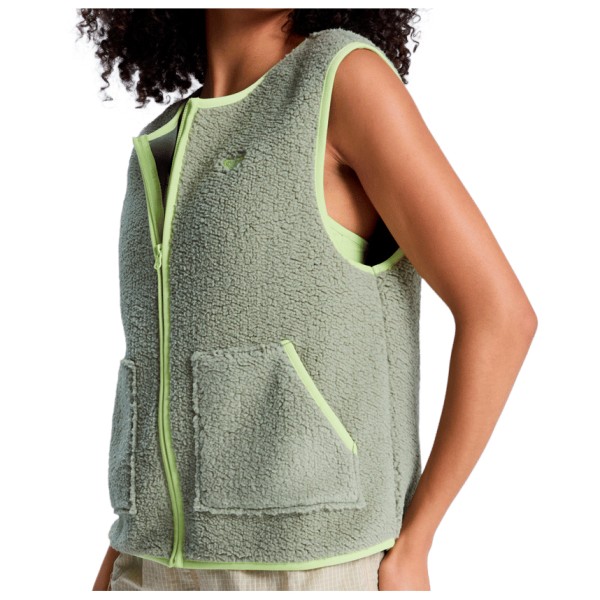 Roxy Boundless Spirit Easy Vest Fleeceweste Damen (Gr M |oliv)