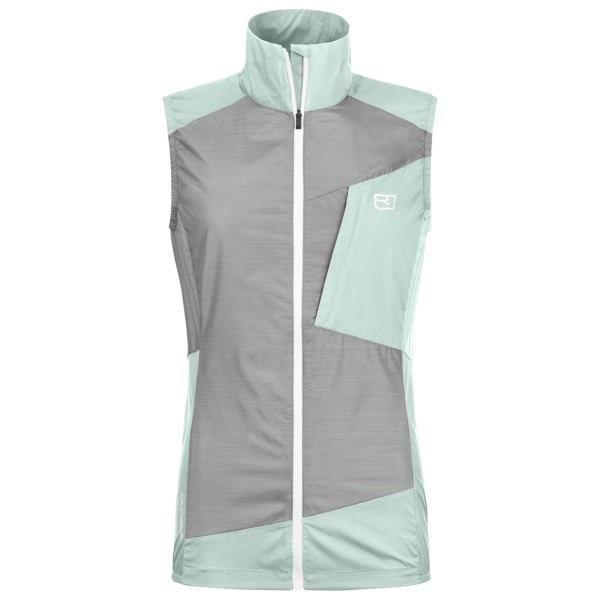 Woll- & Merinoweste Ortovox Trace Windbreaker Vest Damen (Gr XL |grau)