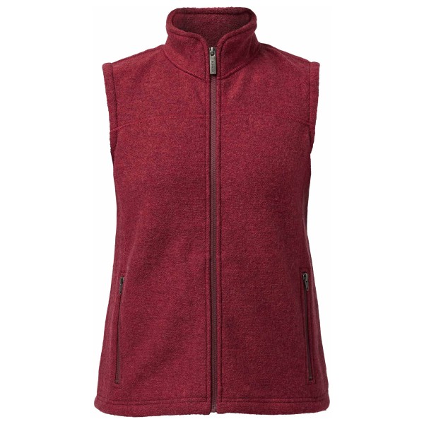 Ivanhoe of Sweden Women’s Beata Vest Wollen bodywarmer Rood