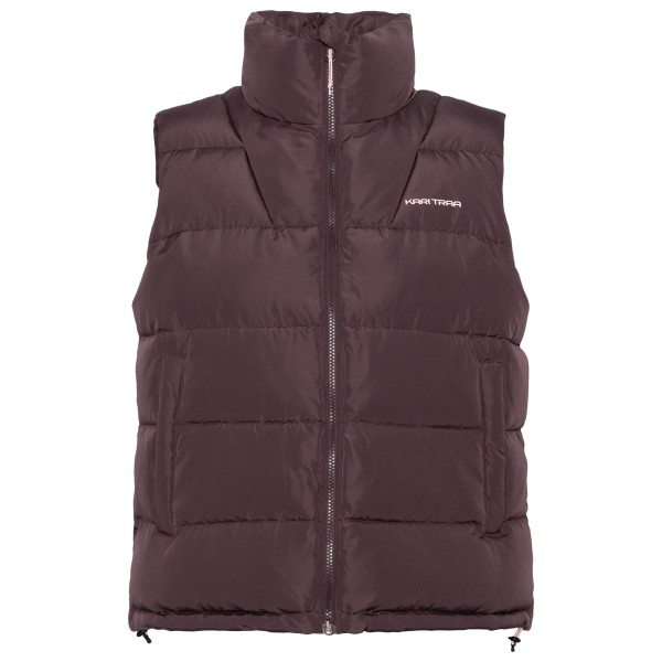 Kari Traa Women’s Linn Vest Winterbodywarmer Bruin