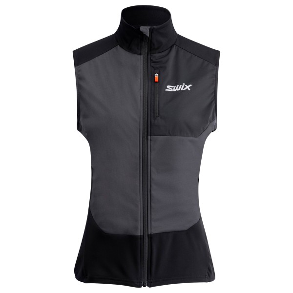 Swix Women’s Focus Vest Softshellbodywarmer Zwart