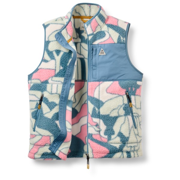 Passenger Women’s Home Full Zip Recycled Sherpa Gilet Fleecebodywarmer meerkleurig Multicolor
