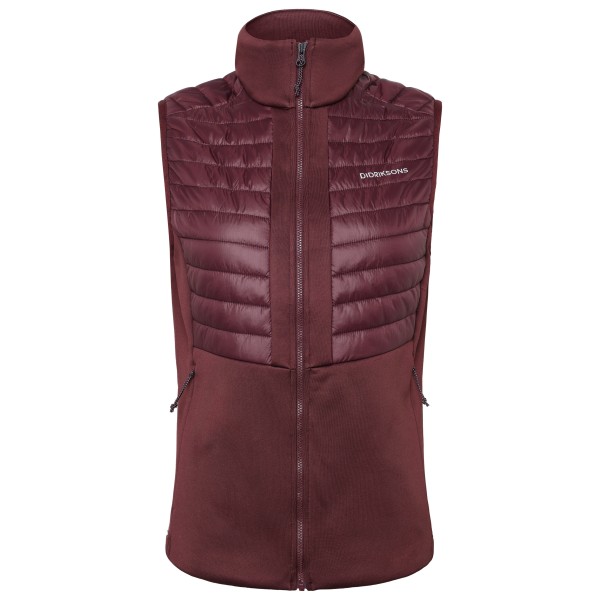 Didriksons Women’s Annema Vest Synthetische bodywarmer Rood