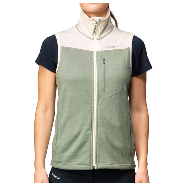 Devold Women’s Explorer Merino Vest Merinobodywarmer meerkleurig Multicolor