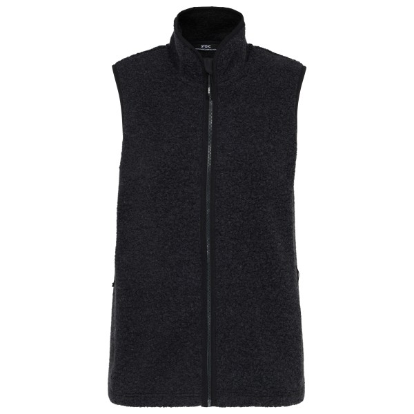 Stoic Women’s MerinoPile RissnaSoftSt. Vest Merinobodywarmer Zwart