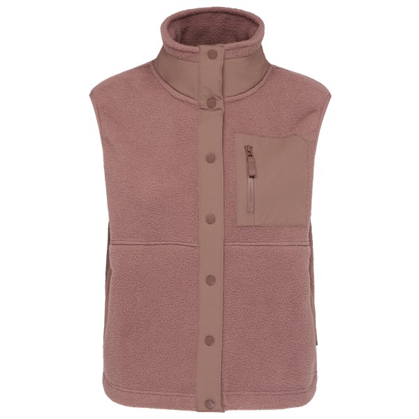 Stoic Women’s MerinoSoftFleece MMXX.Karmas Vest Fleecebodywarmer Bruin