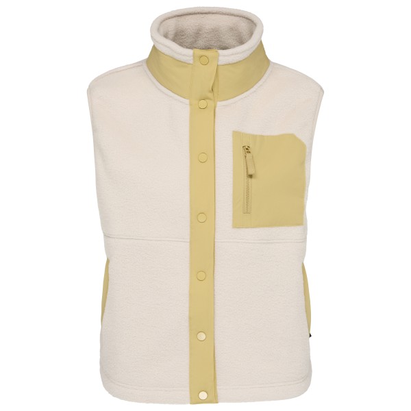 Stoic Women’s MerinoSoftFleece MMXX.Karmas Vest Fleecebodywarmer Beige