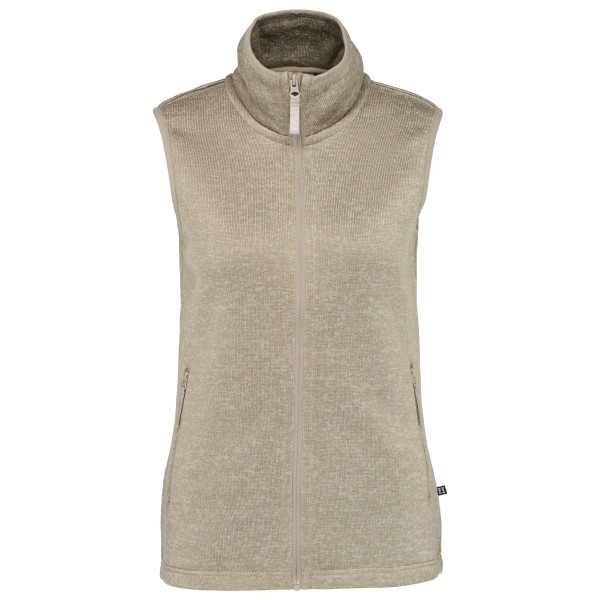 Heber Peak Women’s CrownHe. II Knit Vest Fleecebodywarmer Beige
