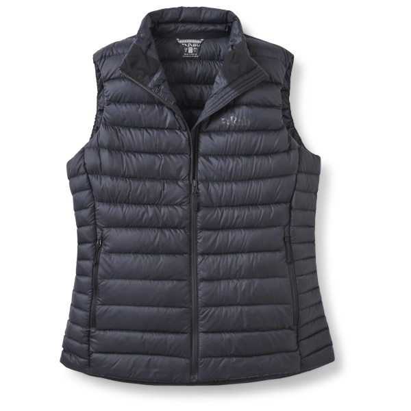 Rab Women’s Microlight Vest Donzen bodywarmer Grijs