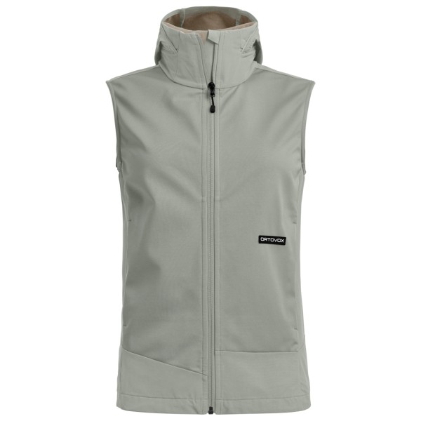 Ortovox Women’s Ortler Softshell Plus Vest Softshellbodywarmer Grijs