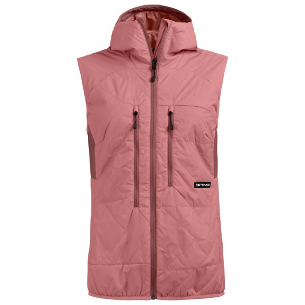 Ortovox Women’s Venet Swisswool 60 Vest Merinobodywarmer Roze