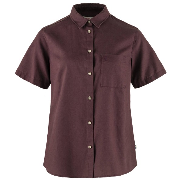 Image of Fjällräven - Women"s Övik Travel Shirt S/S - Bluse Gr S;XS schwarz'