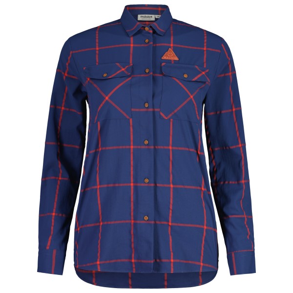 Image of Maloja - Women's AdigeM. - Hemd Gr L;M;S;XL;XS blau;grau;rosa bei Bergfreunde.ch - der Outdoor Shop