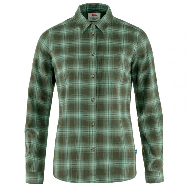 Image of Fjällräven - Women"s Övik Flannel Shirt - Hemd Gr XL oliv'