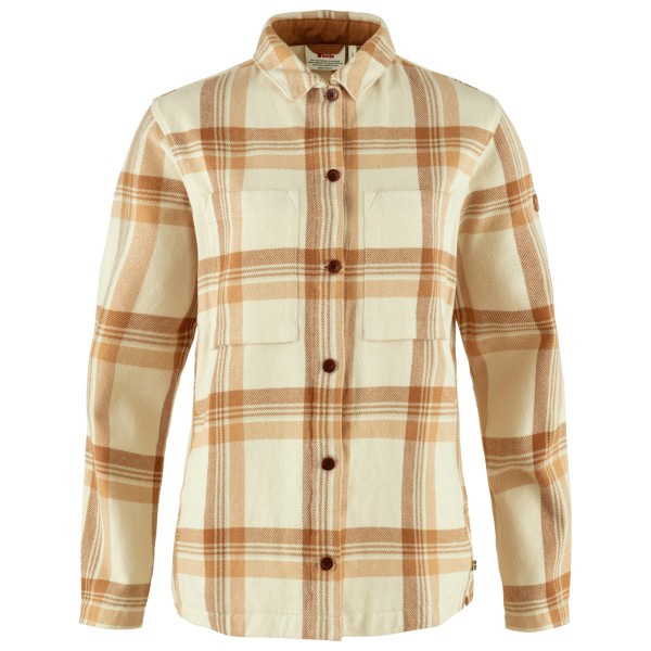 Image of Fjällräven - Women"s Singi Flannel Overshirt - Hemd Gr L;M;S;XL;XS beige;braun'