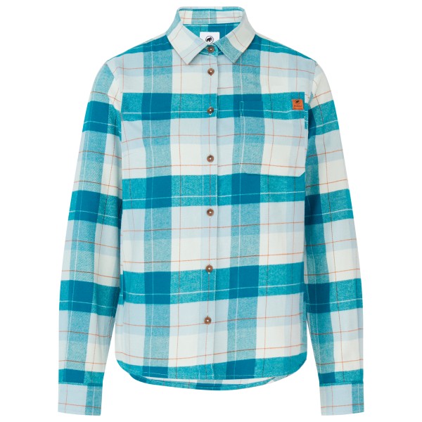 Mammut Women’s Trovat L/S Shirt Overhemd turkoois Turquoise